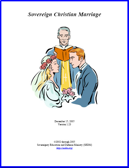 Sovereign Christian Marriage